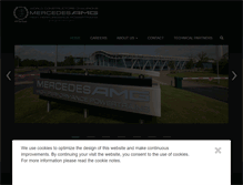 Tablet Screenshot of mercedes-amg-hpp.com